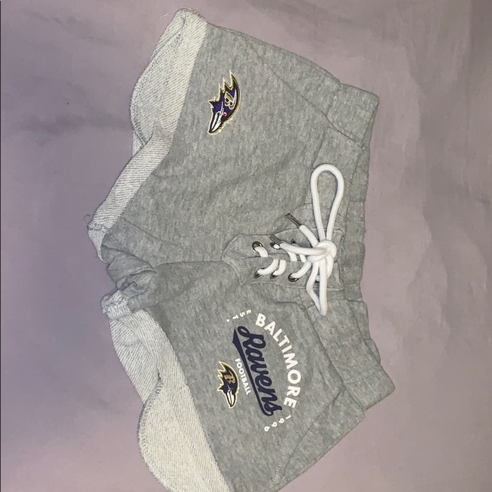 Ravens Gray Shorts